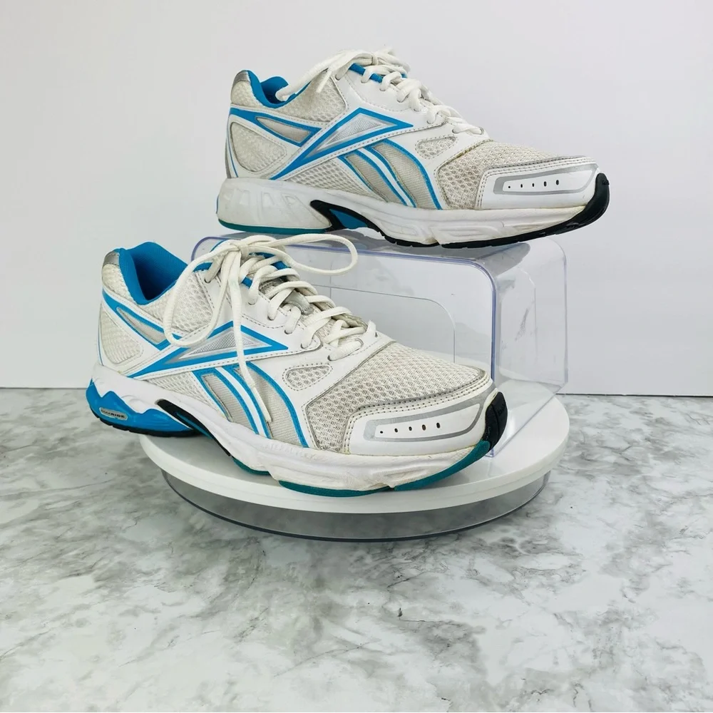 Reebok DMX Ride Sneakers Womens 10 Blue White Athletic‎ Running Shoes 103370662